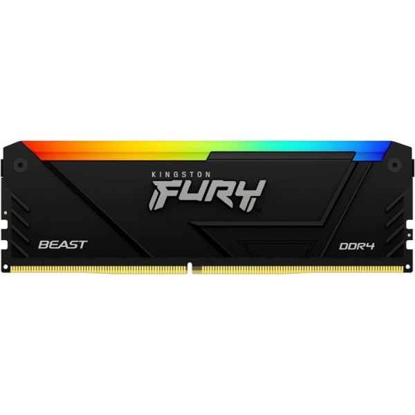 Фото - Пам'ять DDR Kingston DDR4 32GB 3600 FURY Beast RGB (KF436C18BB2A/32)