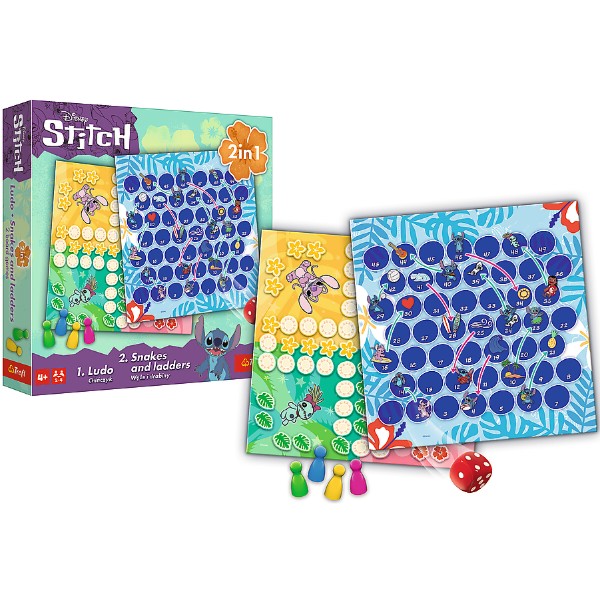 Фото - Настольная игра (3-4 года) Trefl Ститч (26566)