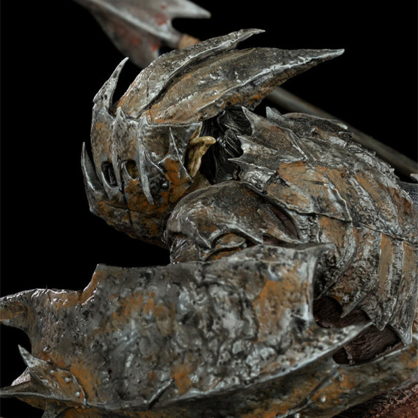Фото - Колекційна фігурка Iron Studios LORD OF THE RINGS Armored Orc Art Scale 1/10 (WBLOR43021-10)