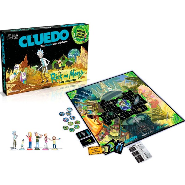 Фото - Настільна гра (18+) Winning Moves RICK AND MORTY Cluedo (3210)