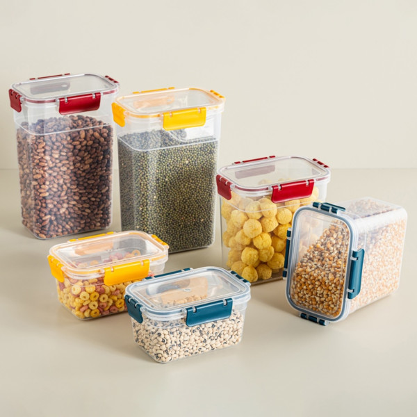 Фото - Ємність для зберігання Idea Home Clara Box 0.58л в асортименті (00966)