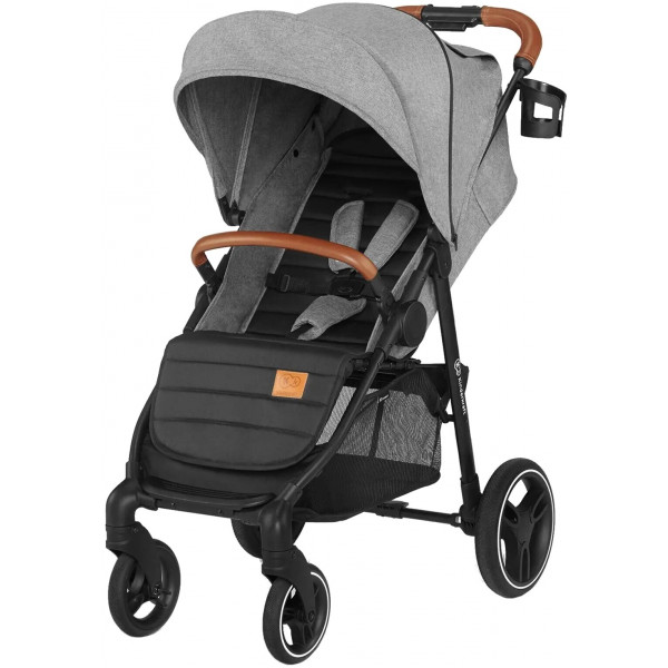 Фото - Коляска прогулянкова Kinderkraft Grande LX Gray (KKWGRANGRY00LX)