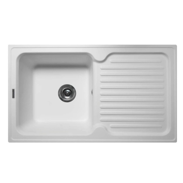 Фото - Мийка кухонна Miraggio ORLEAN White Фото - Мийка кухонна Miraggio ORLEAN White