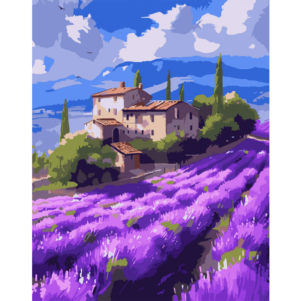 Фото - Картина за номерами Santi Прованс 40х50 см (955750) Фото - Картина за номерами Santi Прованс 40х50 см (955750)