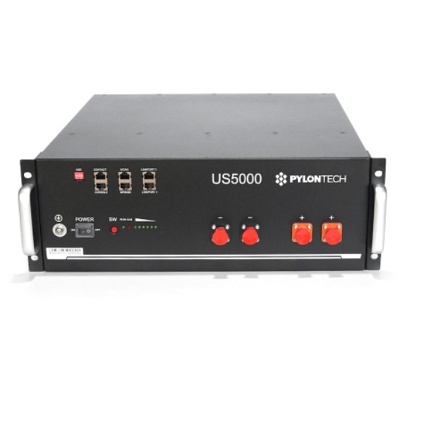 Фото - Батарея для солнечного инвертора Pylontech US5000 100AH/48V (без кабеля для инвертора)