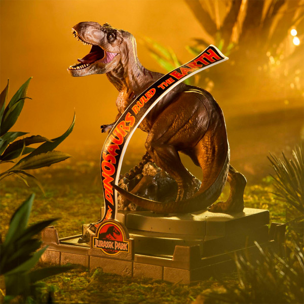 Фото - Колекційна фігурка Noble Collection JURASSIC PARK Tyrannosaurus Rex (NN2500)