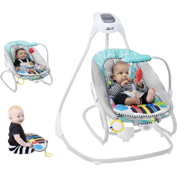 Фото - Крісло-качалка Baby Einstein 4 в 1 Kick to It (17405)