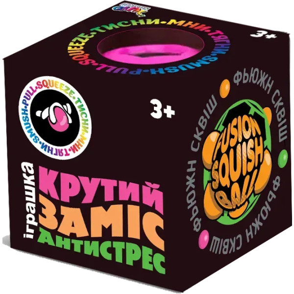 Фото - Стретч-антистресс Monster Gum Крутый замес - Фьюжн Сквиш 8 см (38495)