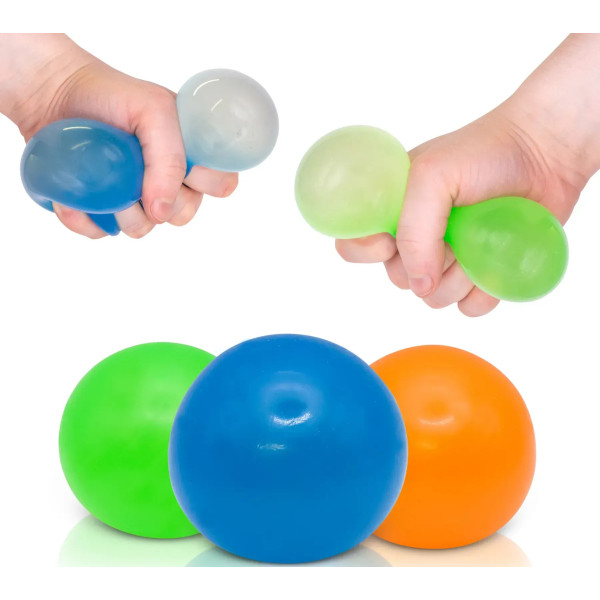 Фото - Стретч-антистрес Monster Gum Крутий заміс - Шугар Неон 7 см (38675)