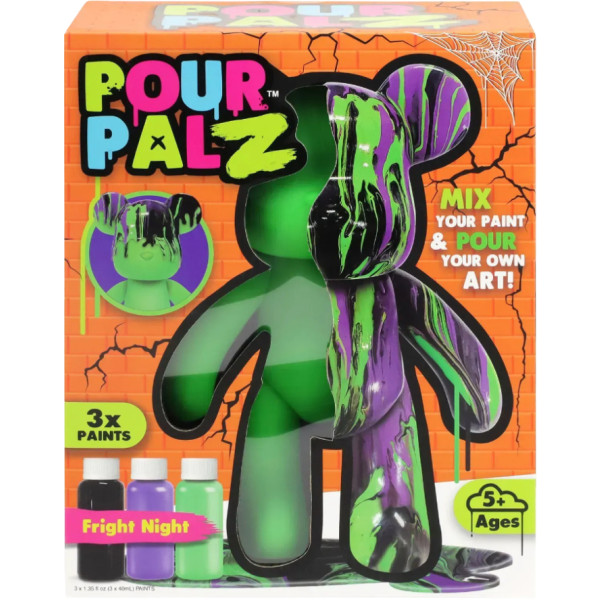 Фото - Набір для декупажу та розпису ToyMonster Black Edition Ведмедик Ніч жахів (GS-G87784/2) Фото - Набір для декупажу та розпису ToyMonster Black Edition Ведмедик Ніч жахів (GS-G87784/2)