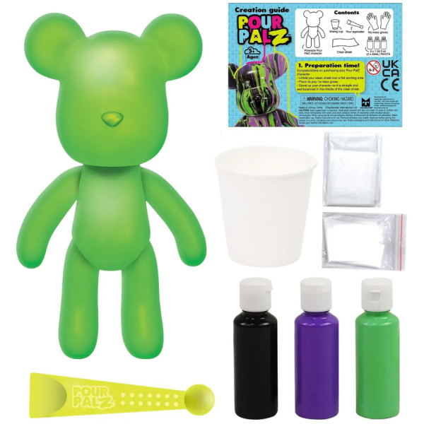 Фото - Набір для декупажу та розпису ToyMonster Black Edition Ведмедик Ніч жахів (GS-G87784/2)