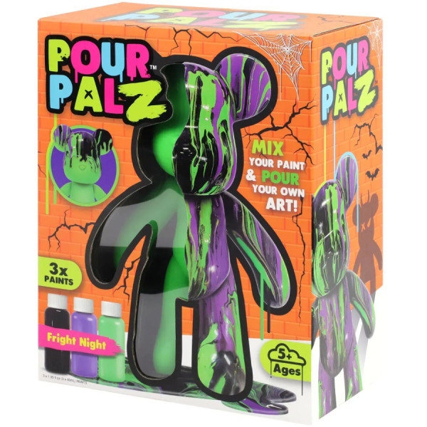 Фото - Набір для декупажу та розпису ToyMonster Black Edition Ведмедик Ніч жахів (GS-G87784/2)