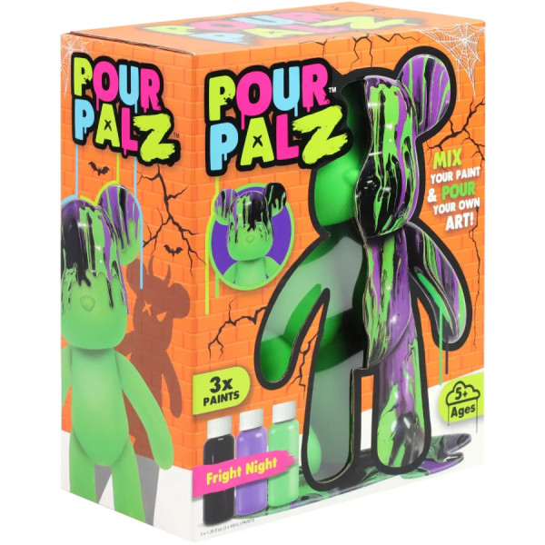 Фото - Набір для декупажу та розпису ToyMonster Black Edition Ведмедик Ніч жахів (GS-G87784/2)