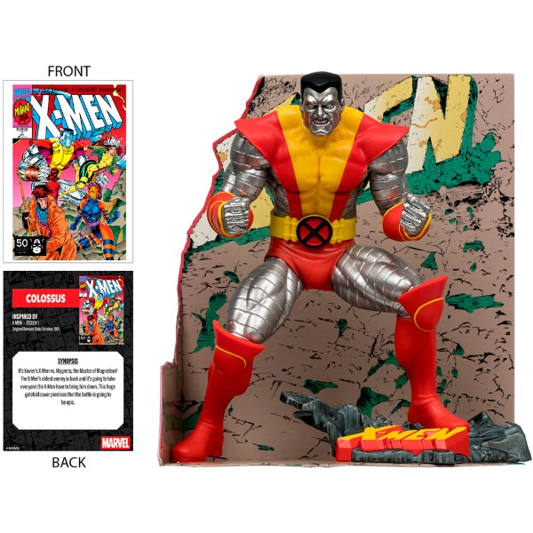 Фото - Коллекционная фигурка McFarlane Toys MARVEL Colossus - 1:10th Scale Collectible with Scene X-Men (14821)