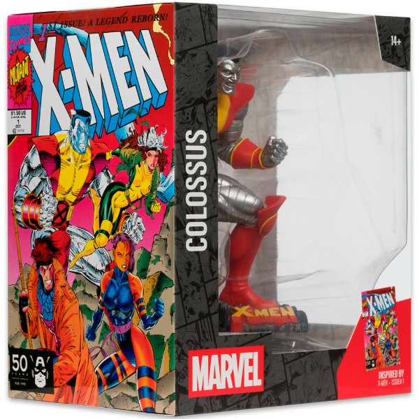 Фото - Коллекционная фигурка McFarlane Toys MARVEL Colossus - 1:10th Scale Collectible with Scene X-Men (14821)