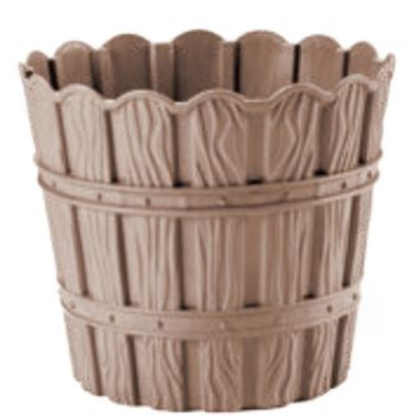 Фото - Вазон VIOLET HOUSE 1050 Бамбу в ассортименте д/цветов с внут.вставкой 10 л.