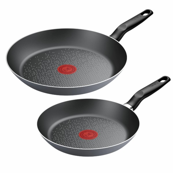 Фото - Набір сковорідок Tefal B9289202 Only Cook 24/28 см