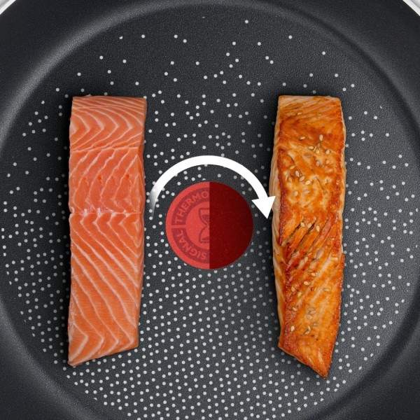 Фото - Набір сковорідок Tefal B9289402 Only Cook 20/24/28 см
