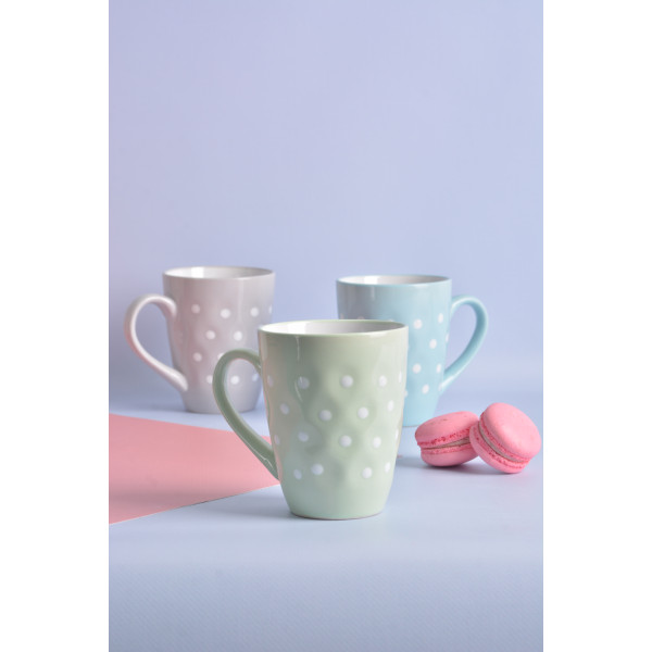 Фото - Чашка Limited Edition DOTS WHITE в асортименті 410 мл (16456)