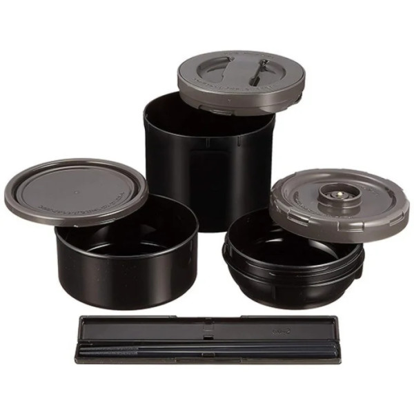 Фото - Набір для ланчу Zojirushi SL-XE20AD Black (16.78.04.60)