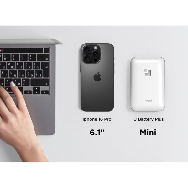 Фото - Батарея мобильная Litheli Power Bank SE 10000 mAh, 45 W, 2А, Fast Charge (U20BY10-0U000)