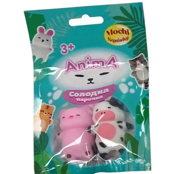 Фото - Стретч-антистрес Monster Gum mochі squishy Солодка парочка в асортименті (SK25002)