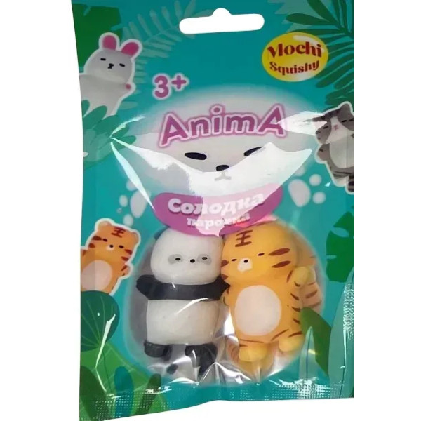 Фото - Стретч-антистрес Monster Gum mochі squishy Солодка парочка в асортименті (SK25002)