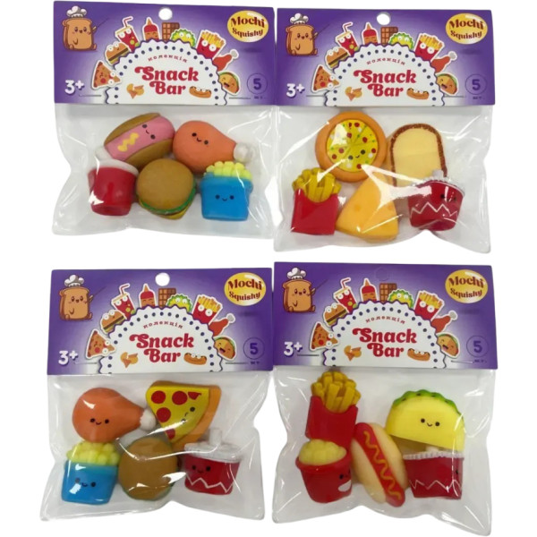 Фото - Стретч-антистресс Monster Gum mochi squishy Снек бар в ассортименте (T25003) Фото - Стретч-антистресс Monster Gum mochi squishy Снек бар в ассортименте (T25003)