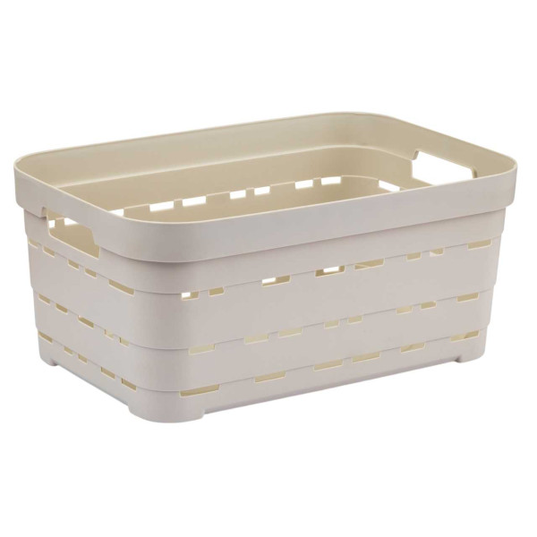 Фото - Корзина для хранения Idea Home Pyramid Bej б/кр. 36x24x16 см (00616 Bej)