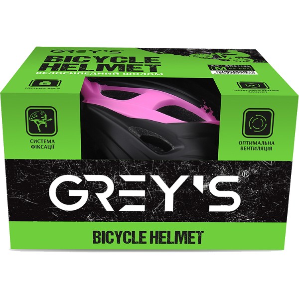 Фото - Шлем Grey's М Black/Purple (GR21153)