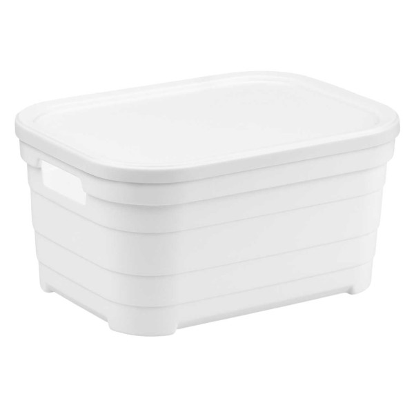 Фото - Корзина для зберігання Idea Home Pyramid White з/кр. 24x18x12.5 см (00638 White)