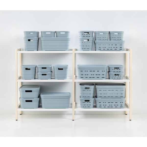 Фото - Корзина для хранения Idea Home Pyramid Blue с/кр. 24x18x12.5 см (00638 Blue)