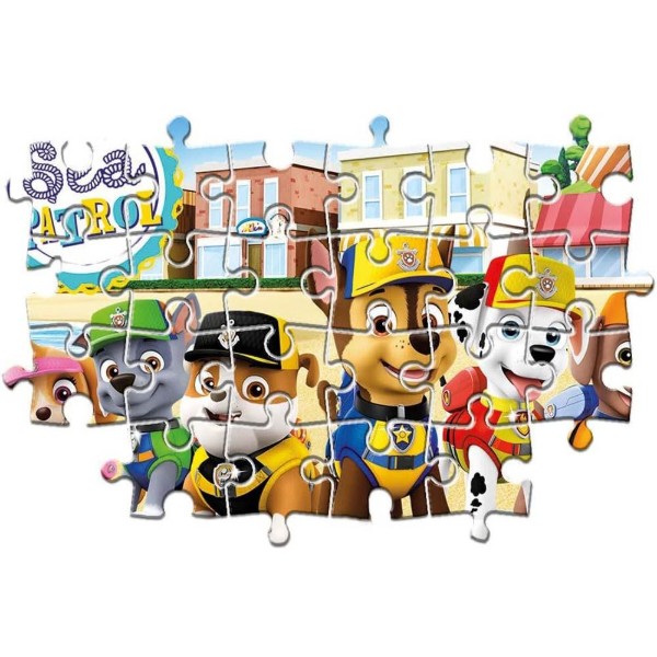 Фото - Пазлы (3-4 года) Clementoni 2 в 1 Paw Patrol 2 по 20 эл. (24779)