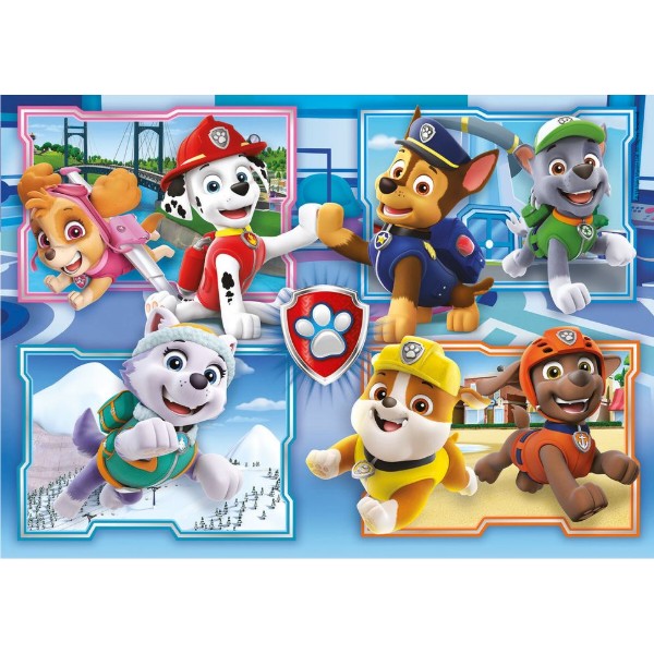 Фото - Пазлы (3-4 года) Clementoni 2 в 1 Paw Patrol 2 по 60 эл. (21617)