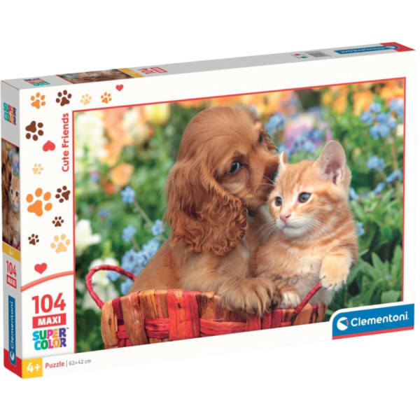 Фото - Пазли (3-4 роки) Clementoni Noli Cute Friends серія MAXI 104 ел. (25763) Фото - Пазли (3-4 роки) Clementoni Noli Cute Friends серія MAXI 104 ел. (25763)