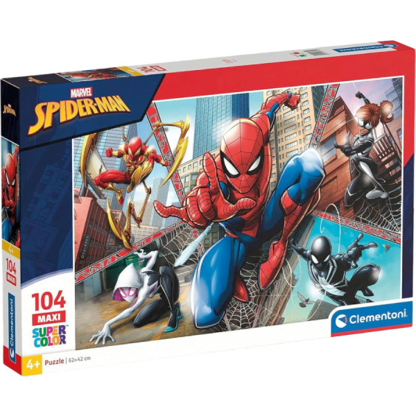 Фото - Пазлы (3-4 года) Clementoni Spider-Man серия MAXI 104 эл. (23734)