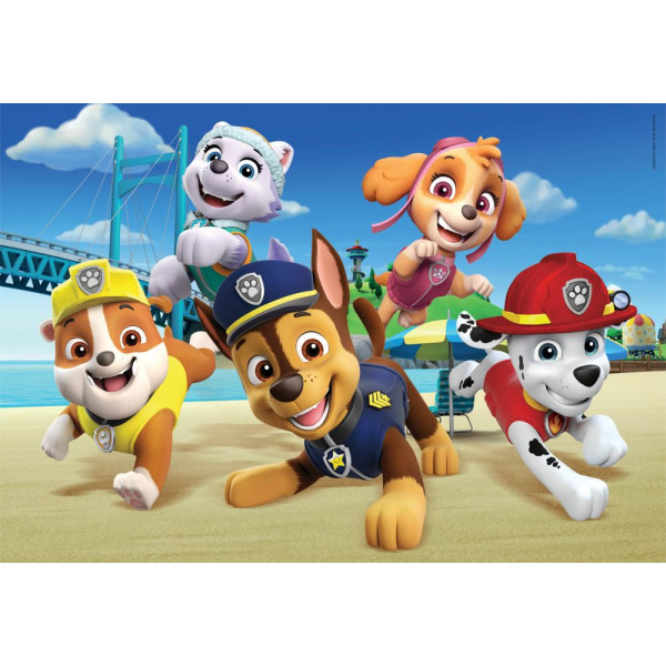 Фото - Пазли (3-4 роки) Clementoni Superhero Paw Patrol серія MAXI 60 ел. (26591)