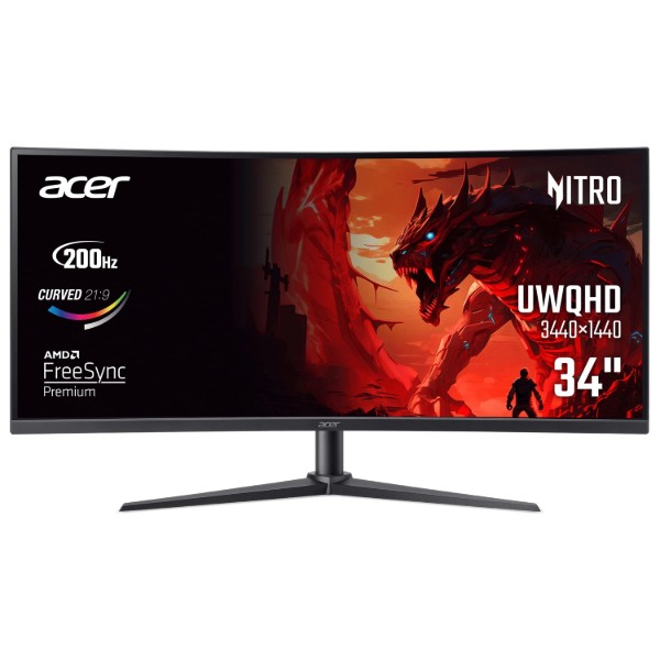 Фото - Монитор игровой Acer Nitro XZ340CURX0bmiiphx (UM.CX0EE.013)