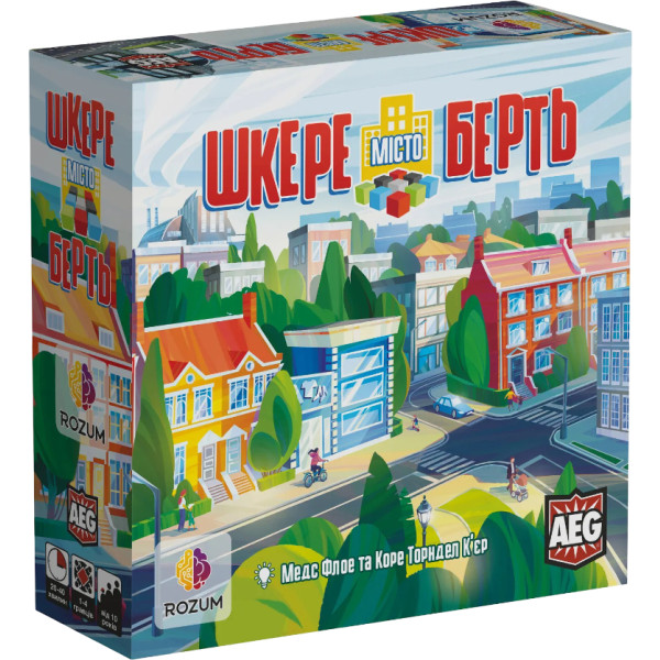 Фото - Настільна гра (12+) Rozum Місто шкереберть(R023UA)