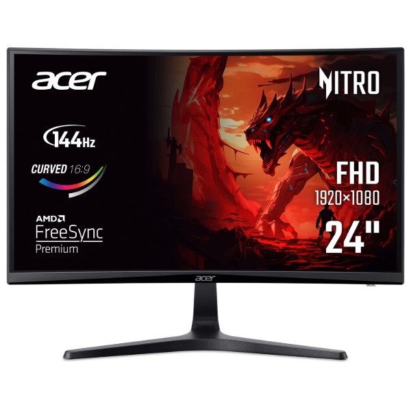 Фото - Монитор Acer ED240QP0bi (UM.UE0EE.004) Black
