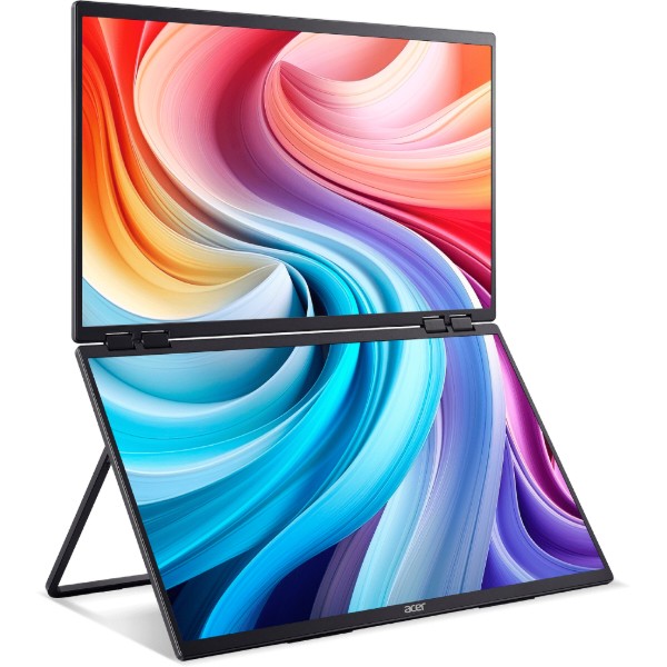 Фото - Монітор Acer Dual Portable PD243YEbmiuux (UM.QP3EE.E01)