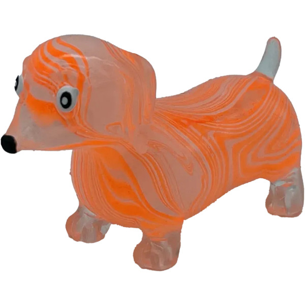 Фото - Уценка - Антистресс игрушка Monster Gum Крутой замес - Marble Sausage Dog в ассортименте (38979)