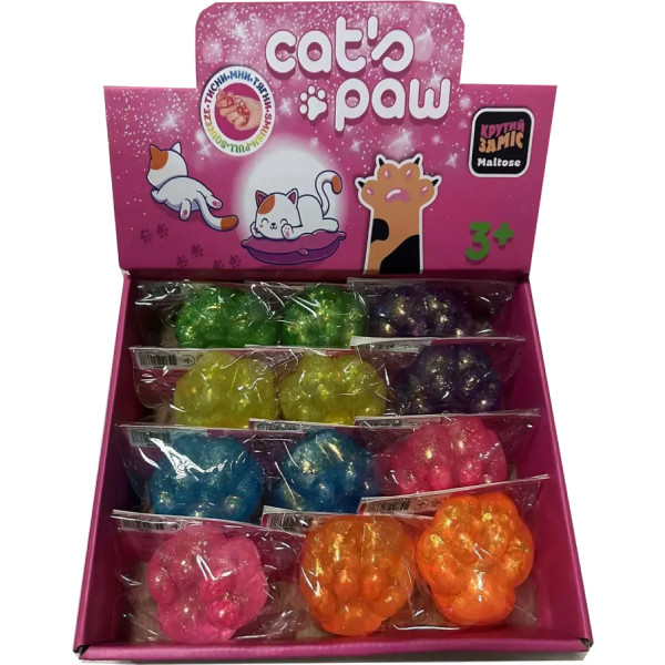 Фото - Антистресс игрушка Monster Gum Крутой замес - Cat's Paw в ассортименте (T26182)