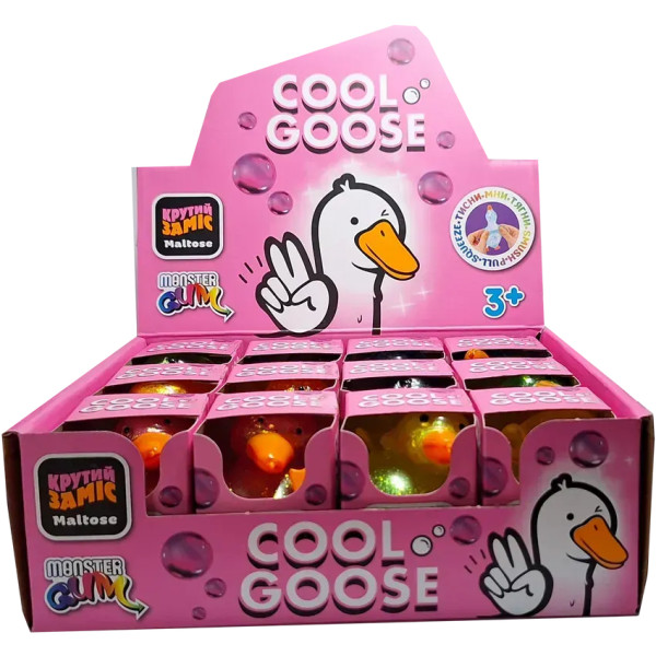 Clorets Антистрес іграшка Monster Gum Крутий заміс - Cool Goose в