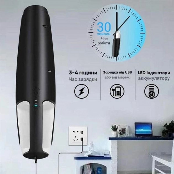 Фото - Автомобільний пилосос INSPIRE IS-7000 Black (65867232)