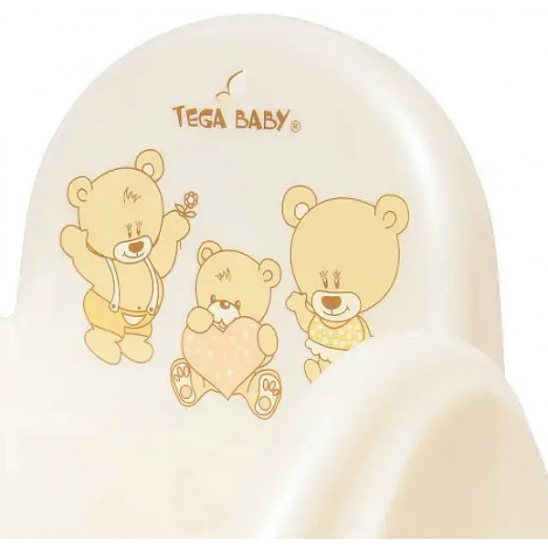 Фото - Горщик дитячий Tega Baby стільчик Ведмедики Біла Перлина (MS-012-118)