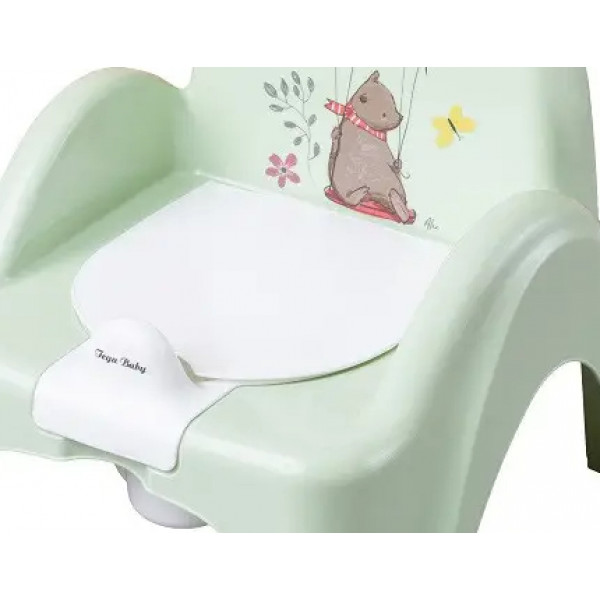 Фото - Горщик дитячий Tega Baby стільчик Лісова казка Світло-зелений (FF-007-112)