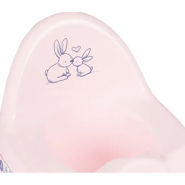 Фото - Горшок детский Tega Baby ЕСО Зайчики Светло-Розовый (KR-007-104)