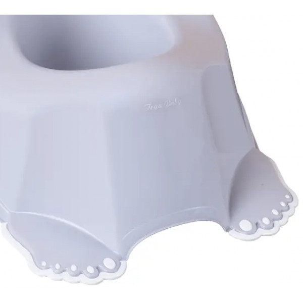 Фото - Горщик дитячий Tega Baby Каченя з антиковзаючою гумою і музикою Світло-фіолетовий (PO-070-133)