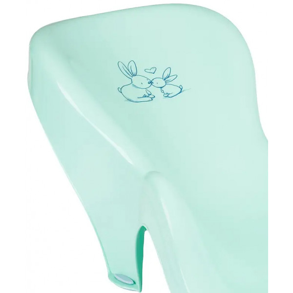 Фото - Гірка в ванночку Tega Baby Зайчики, М'ятний (KR-003-105)